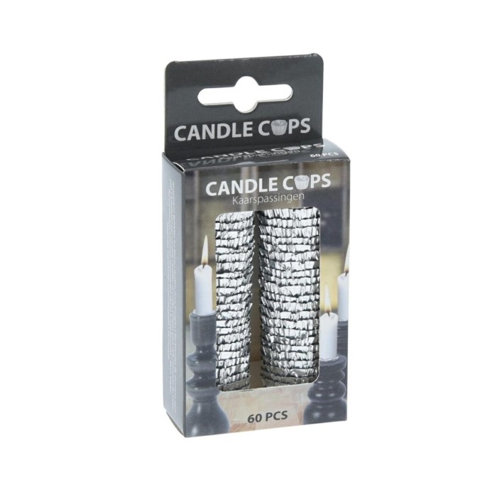 SET 60 ADATTATORI PER CANDELE